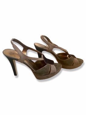 Nine West Neutral Heels Size 8